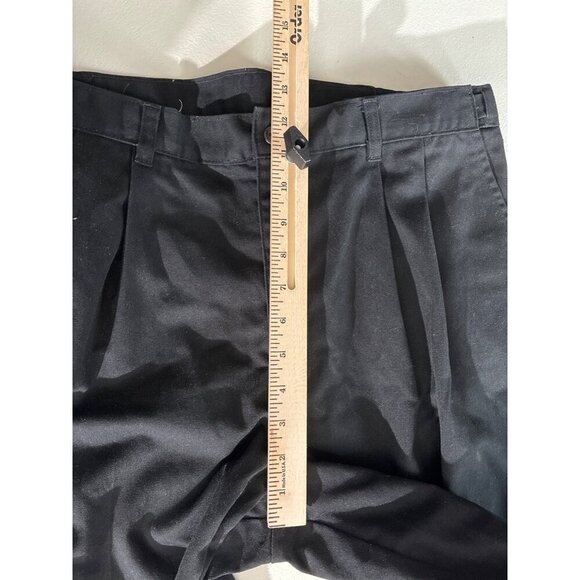 Dickies Pants Mens Black Work Pants Cotton Blend Durable Straight Fit size 34X31 - Picture 9 of 10